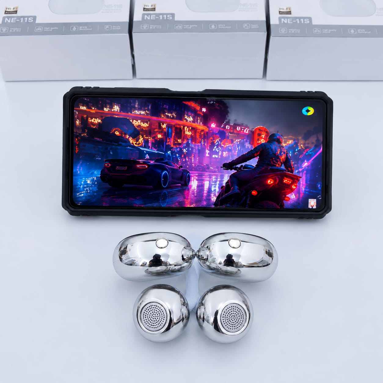 NE-11S Bluetooth Clip Earbuds