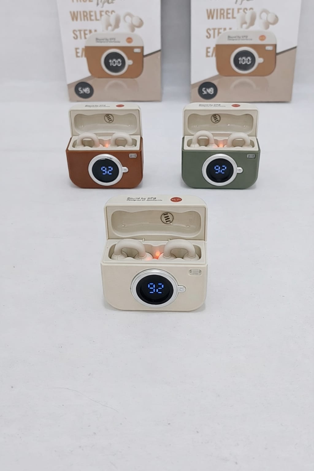 True Wireless Earbuds β Q87 (Camera Design)