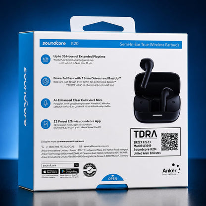 ANKER Soundcore K20i True Wireless Earbuds