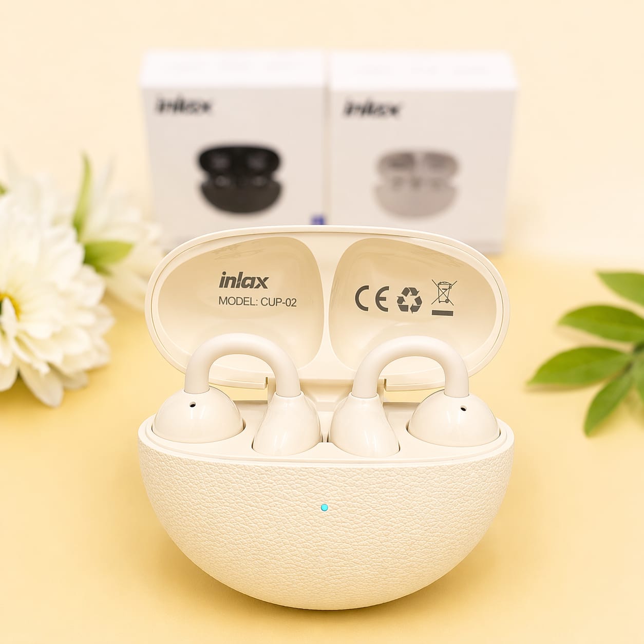 Inkax Clip-On Earbuds (CUP-02)
