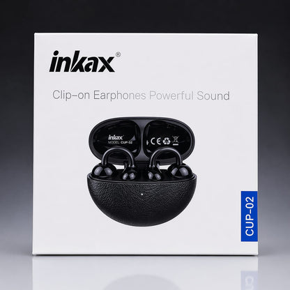 Inkax Clip-On Earbuds (CUP-02)