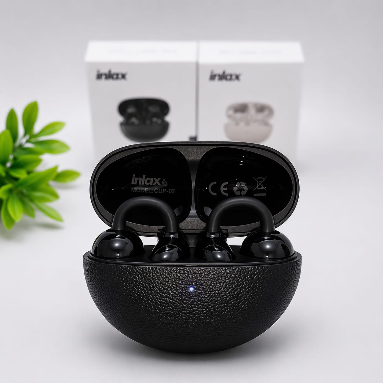 Inkax Clip-On Earbuds (CUP-02)