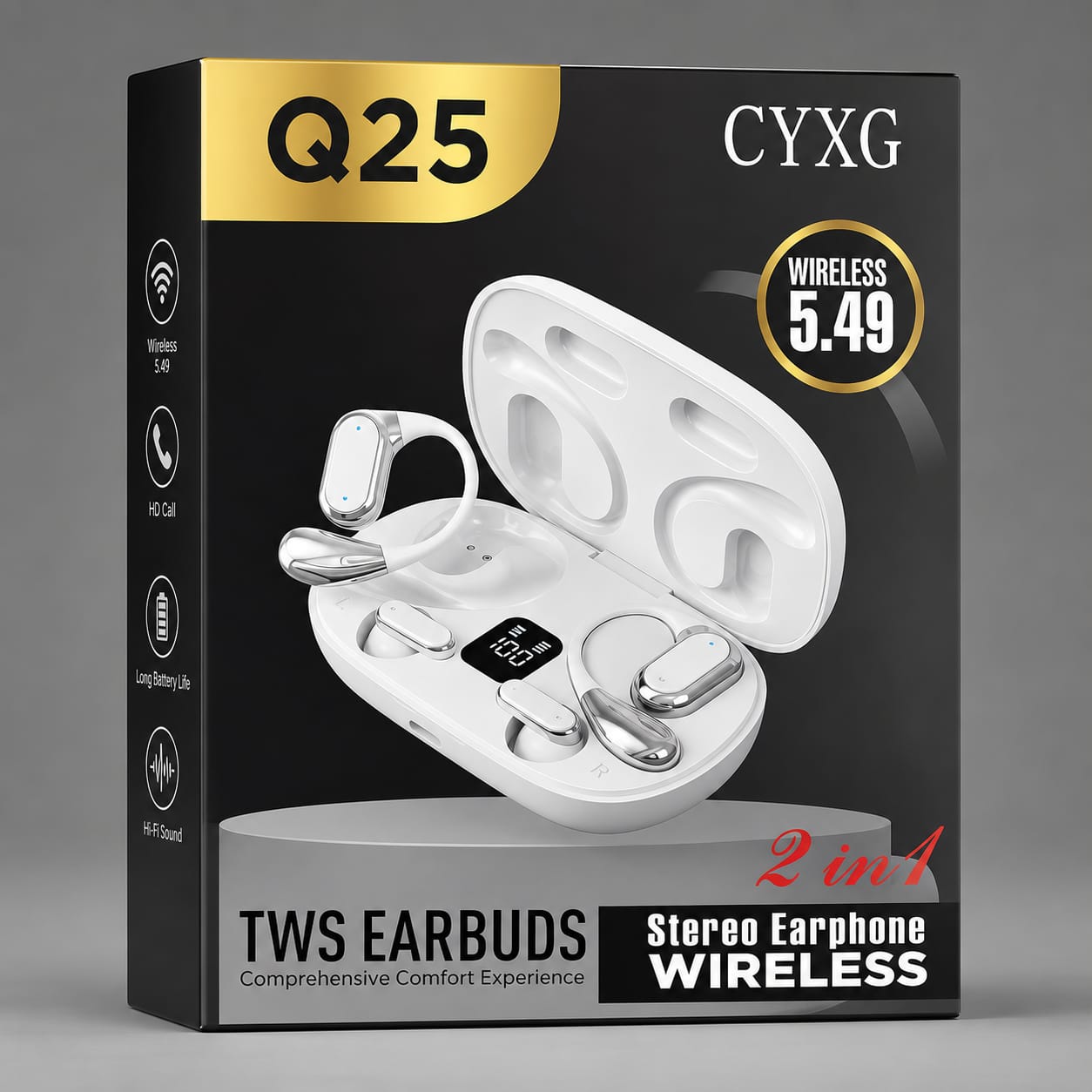 Q25 CYXG Wireless Earbuds