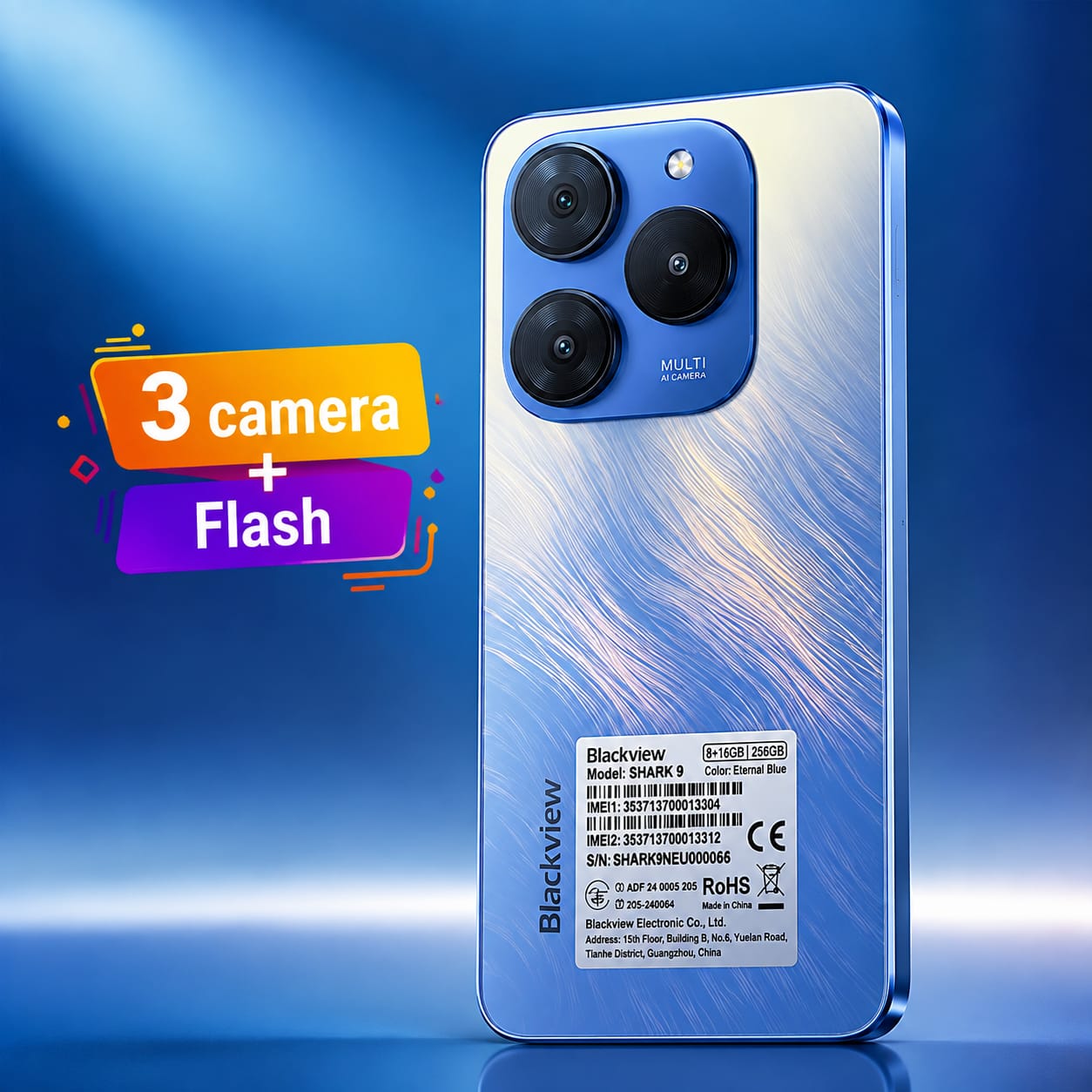 BLACKVIEW SHARK 9 – 5G Smartphone