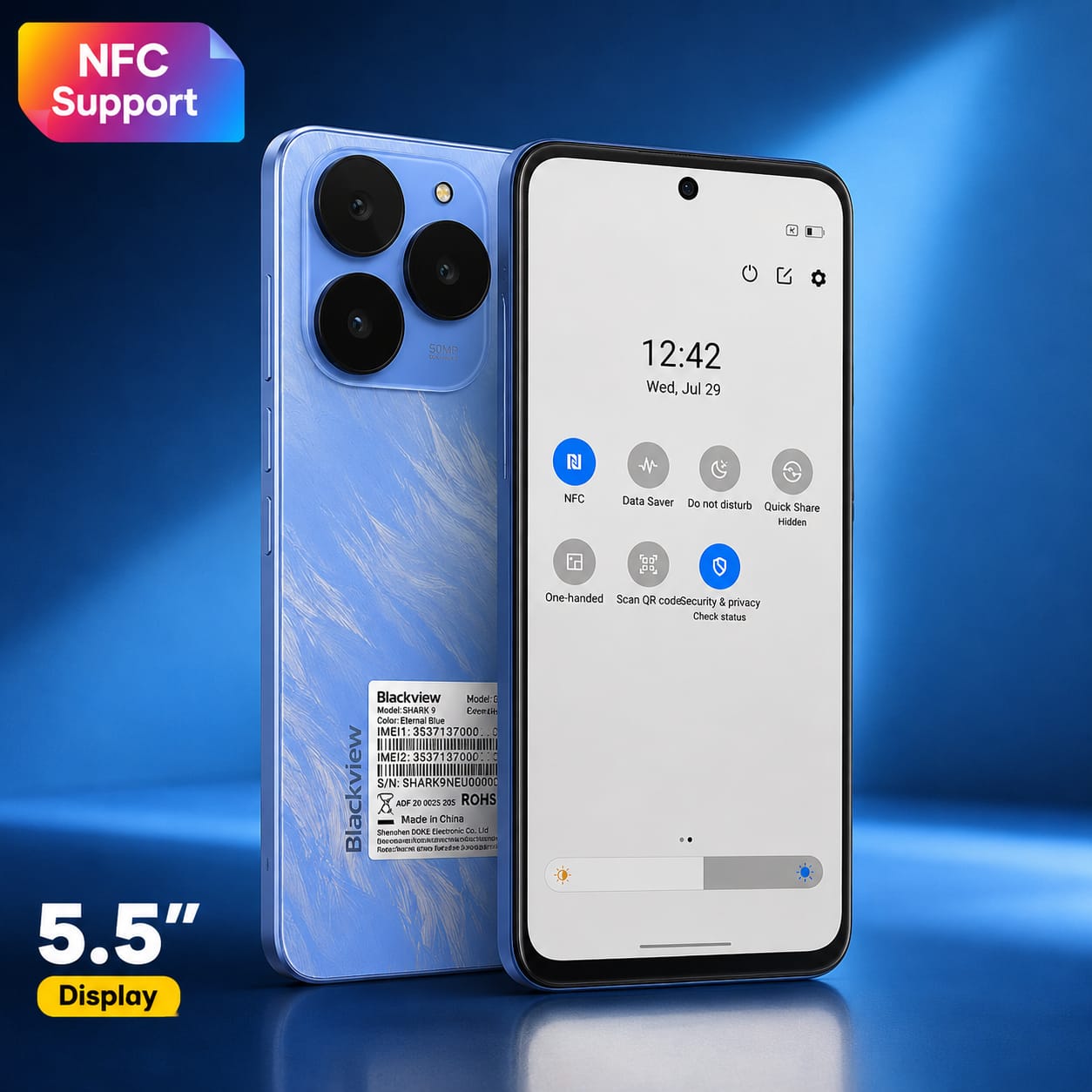 BLACKVIEW SHARK 9 – 5G Smartphone