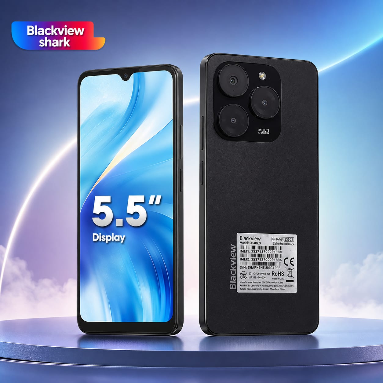 BLACKVIEW SHARK 9 – 5G Smartphone