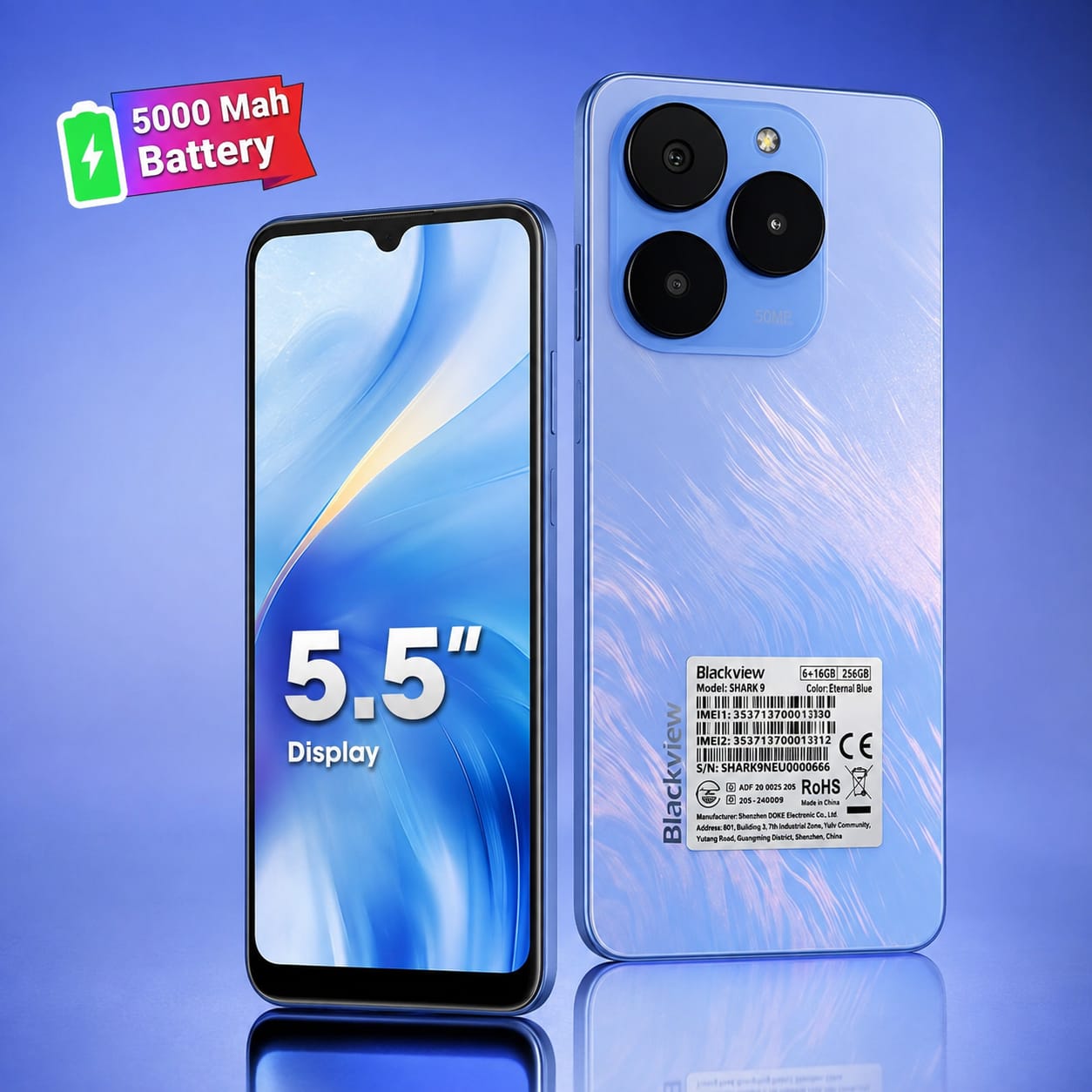 BLACKVIEW SHARK 9 – 5G Smartphone
