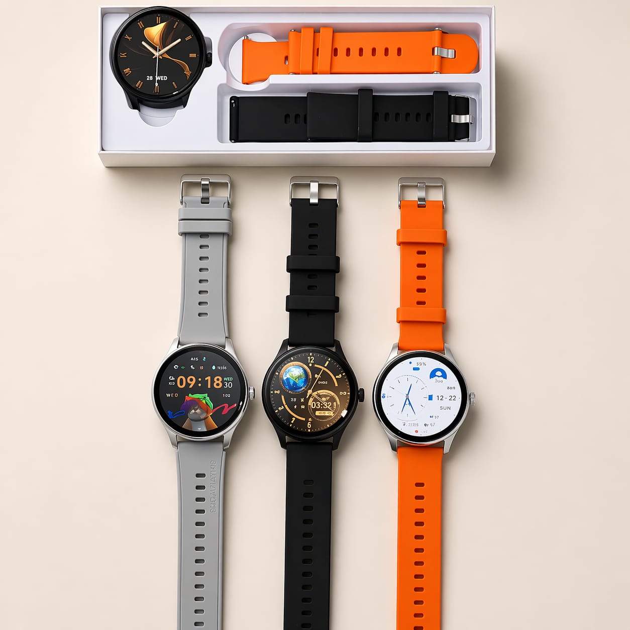 WISME X69 SMART WATCH (3+1 SET)
