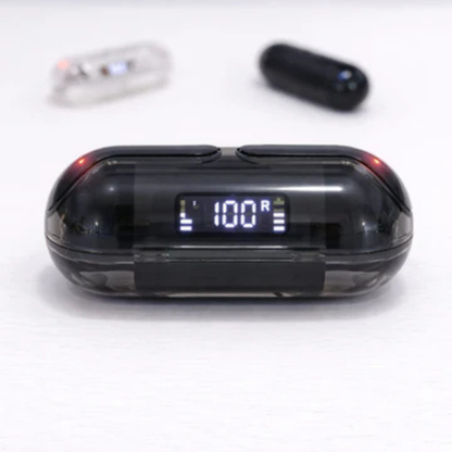 M10 TRANSPARENT DIGITAL DISPLAY TWS EARBUDS
