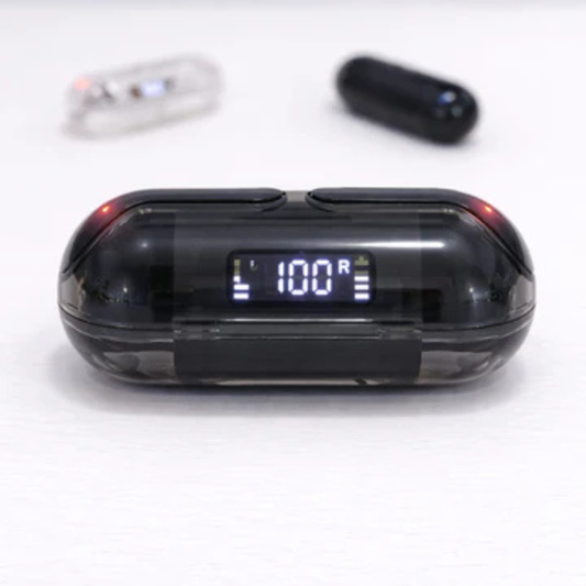 M10 TRANSPARENT DIGITAL DISPLAY TWS EARBUDS