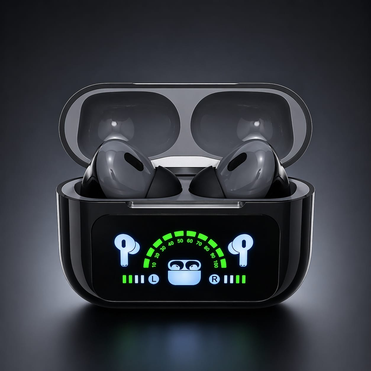 ANC/ENC Smart Display Earbuds