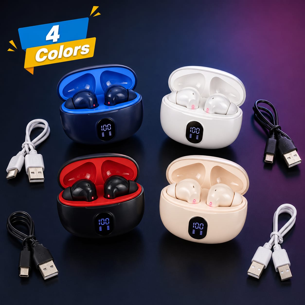 STEREO 895B True Wireless Earbuds