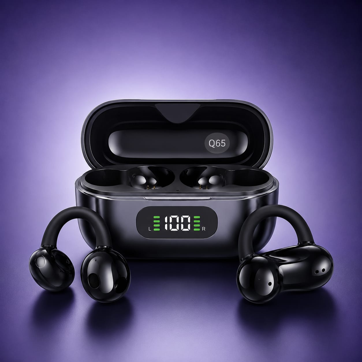 Q65 CYXG Comfort Clip Earbuds