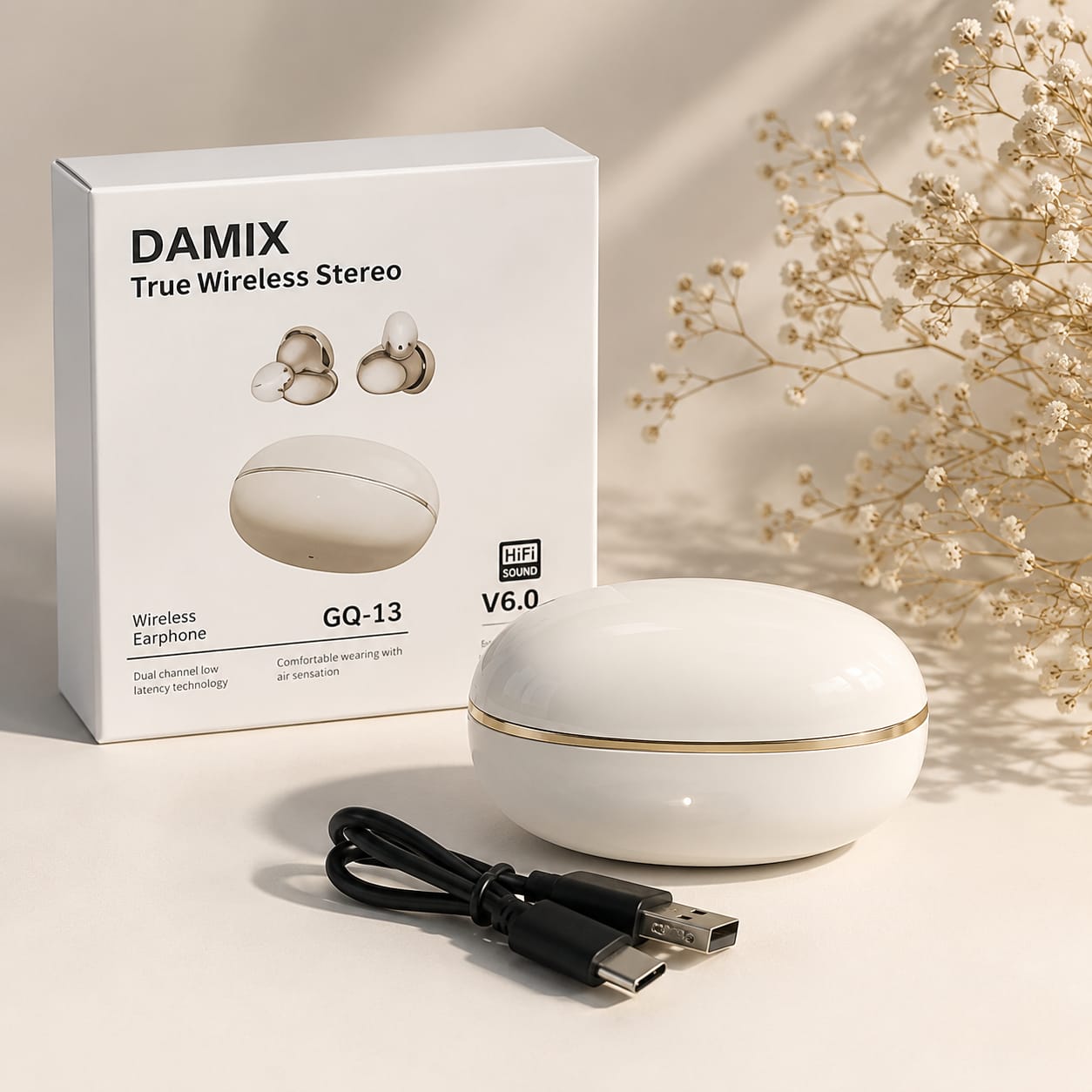 DAMIX GG-13 True Wireless Stereo Earbuds