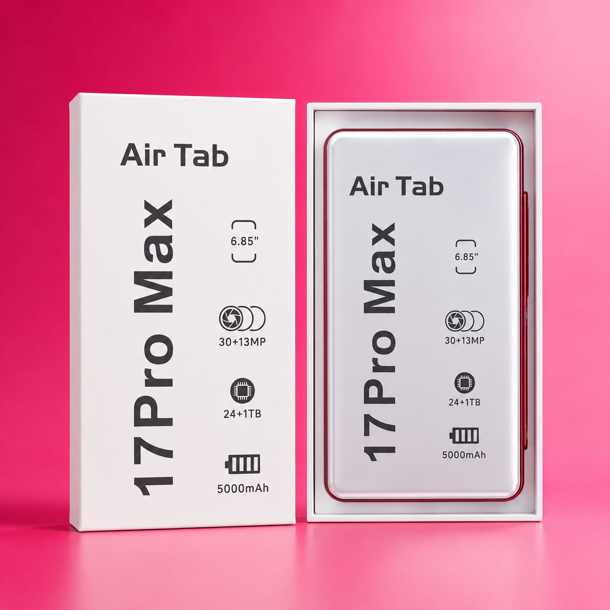 AirTab 17 Pro Max (NFC Support) – 5G Smartphone