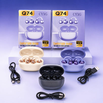 Q74 CYXG Clip Earbuds