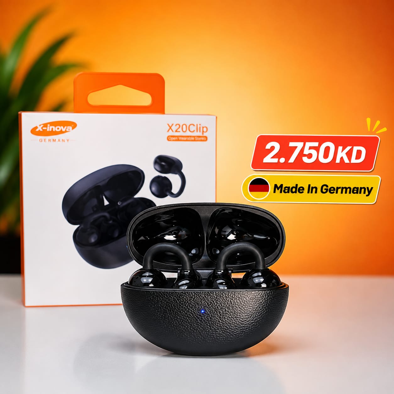 X-INOVA X20 Clip Earbuds