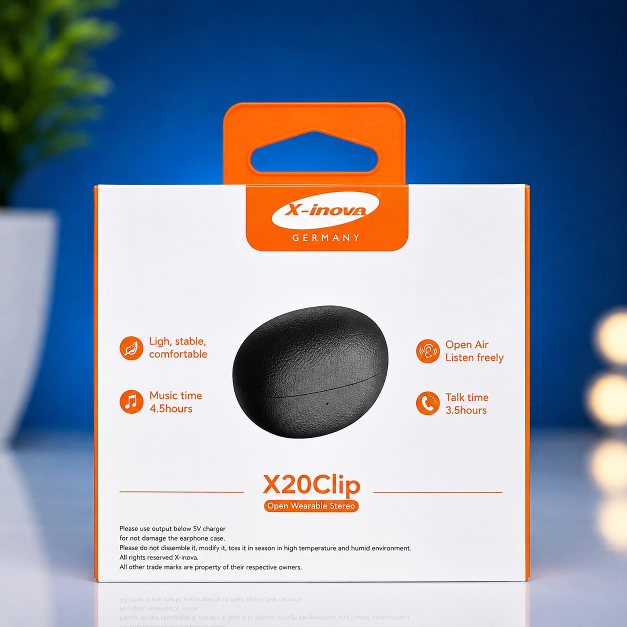 X-INOVA X20 Clip Earbuds
