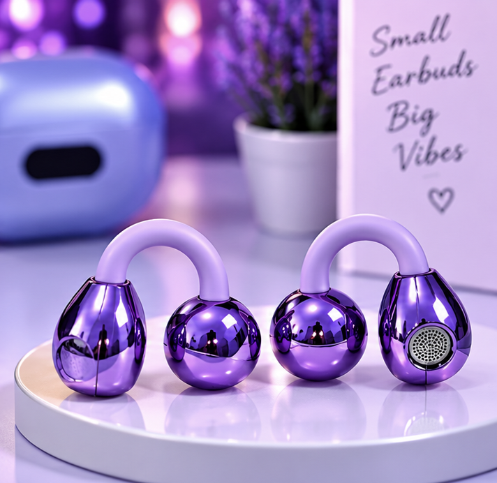 🎧 K01 Clip-On Open-Ear Wireless Earphones