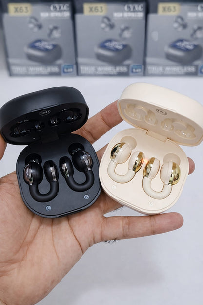 X63 TRUE WIRELESS EARHOOK EARBUDS