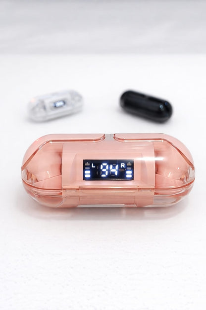 M10 TRANSPARENT DIGITAL DISPLAY TWS EARBUDS