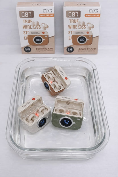 True Wireless Earbuds – Q87 (Camera Design)