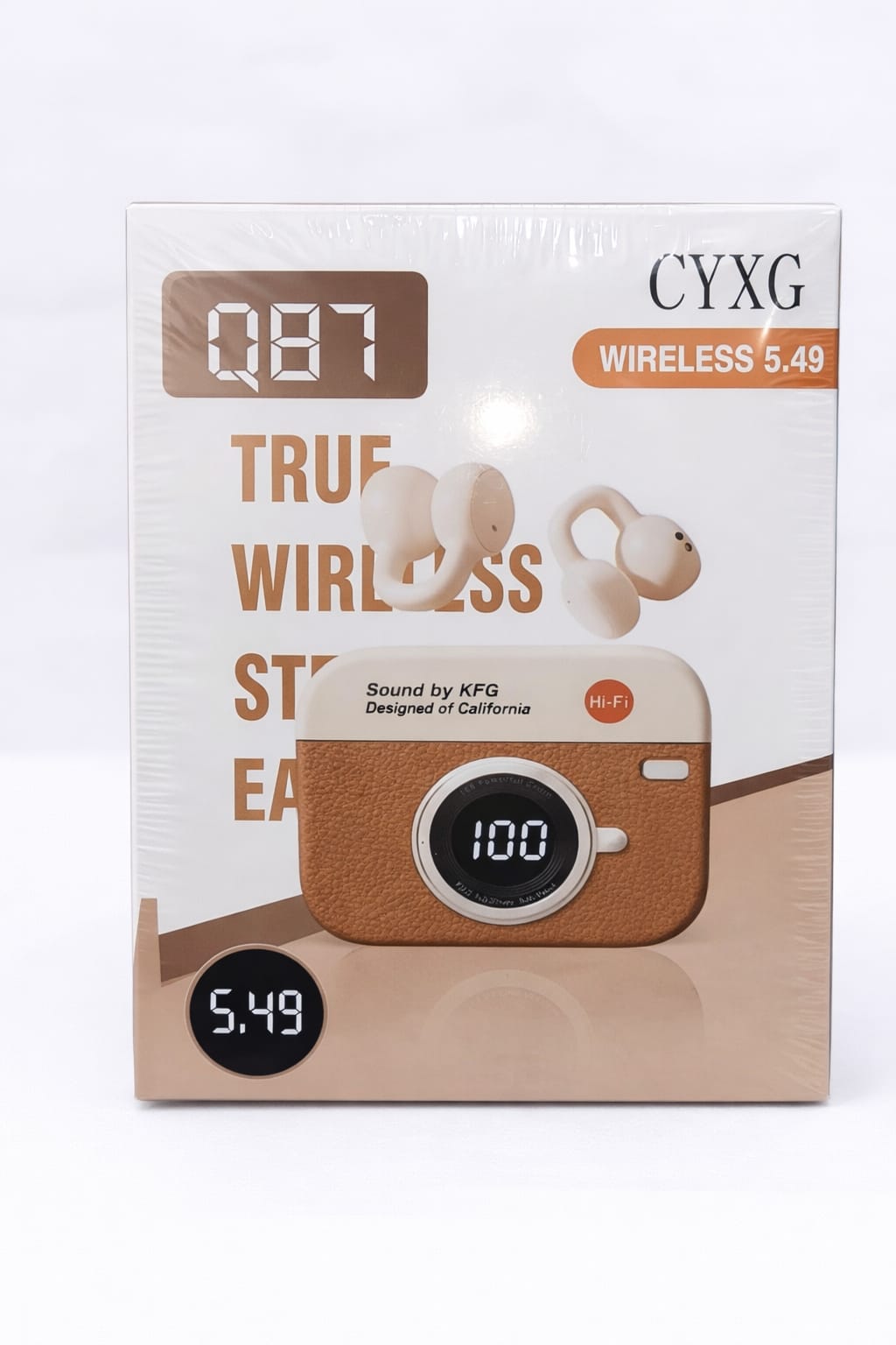 True Wireless Earbuds – Q87 (Camera Design)