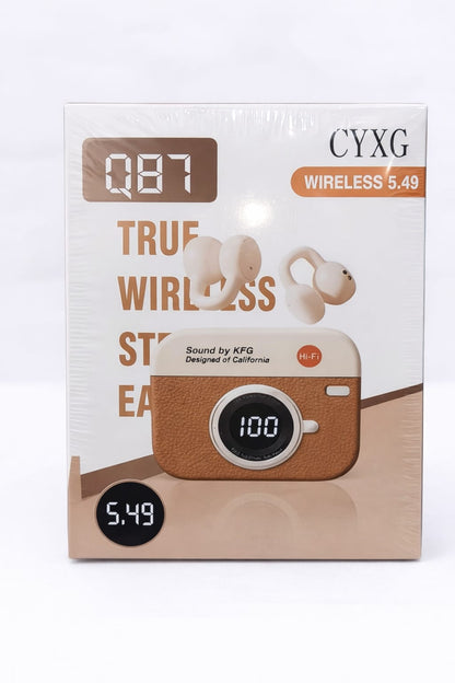 True Wireless Earbuds – Q87 (Camera Design)