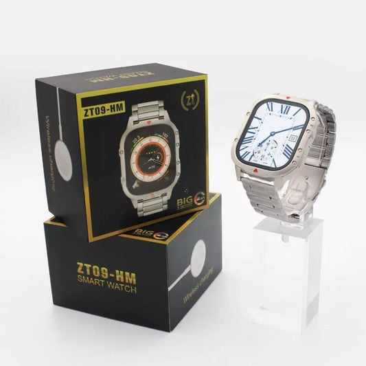 Luxury Square Smartwatch – Multi Strap Edition