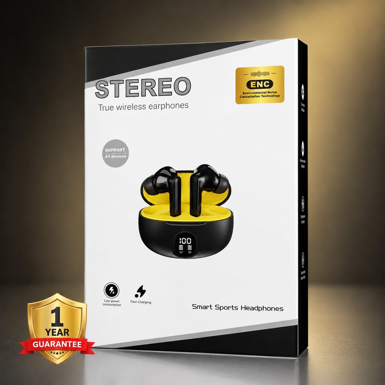 STEREO 895B True Wireless Earbuds