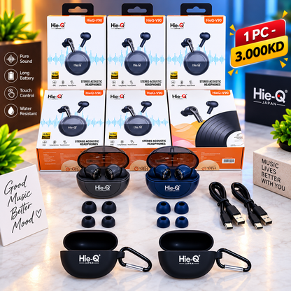 🎧 Hie-Q V90 JAPAN Wireless Earbuds