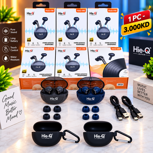 🎧 Hie-Q V90 JAPAN Wireless Earbuds