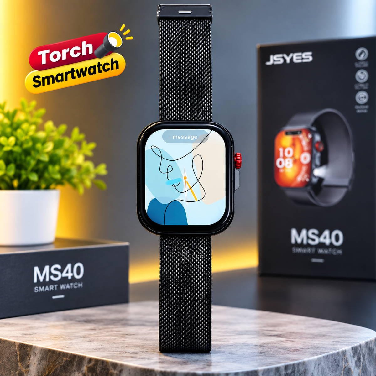 ⌚ JSYES MS40 SERIES 10 SMARTWATCH