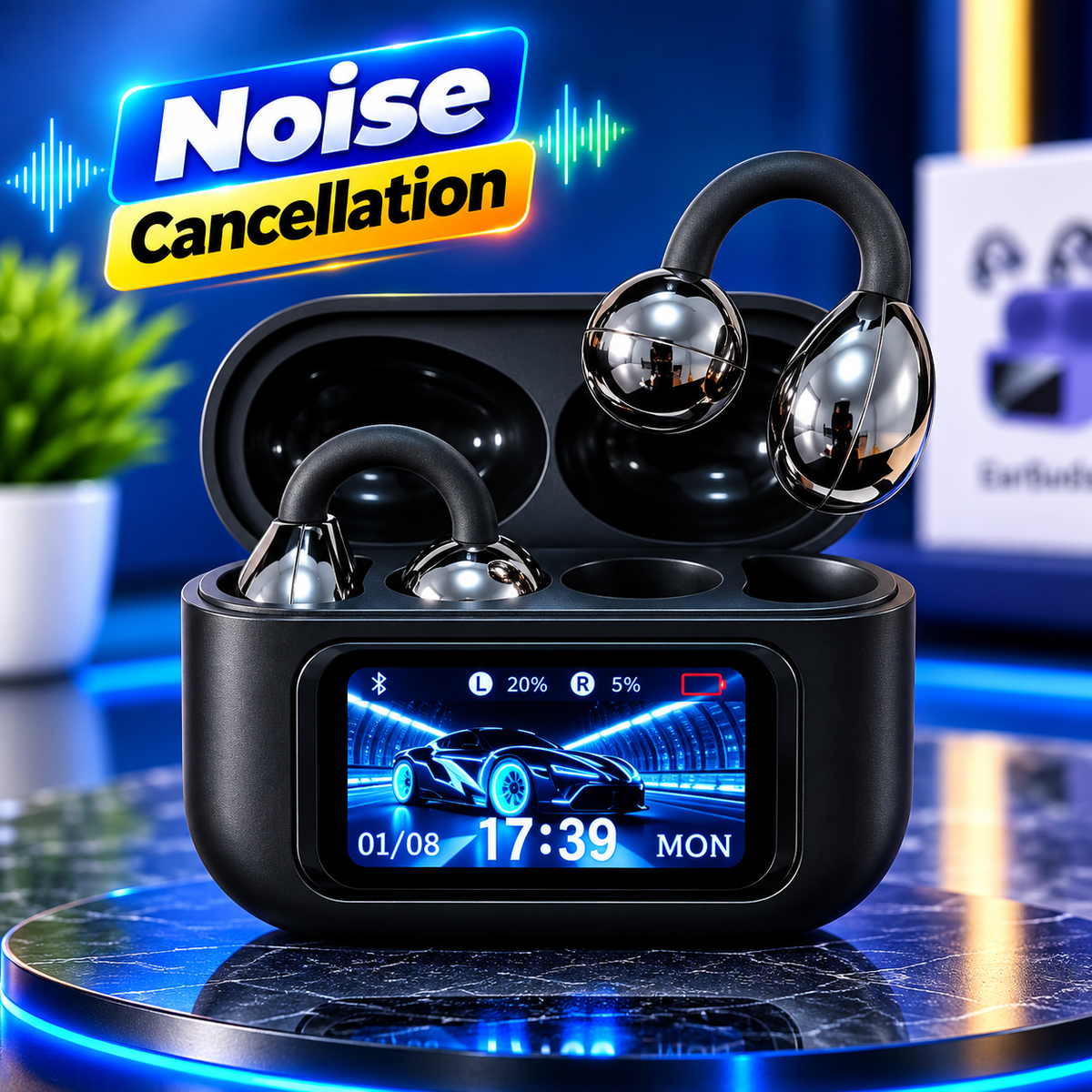 BUSD PRO23 – SMART LED CLIP BUDS
