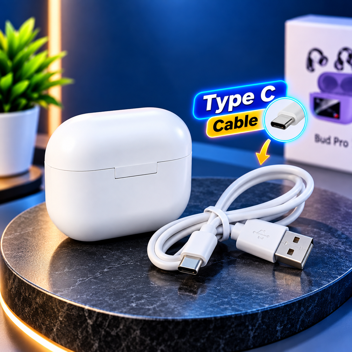 BUSD PRO23 – SMART LED CLIP BUDS