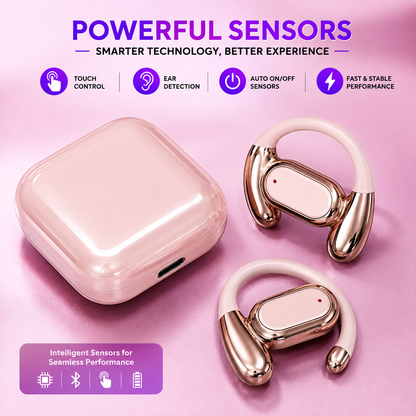 🎧 Q22 Wireless Clip Earbuds