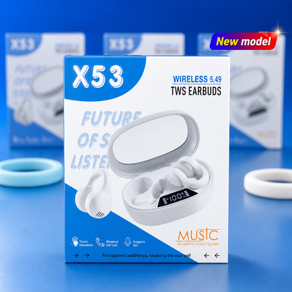 🎧 X53 WIRELESS TWS EARBUDS