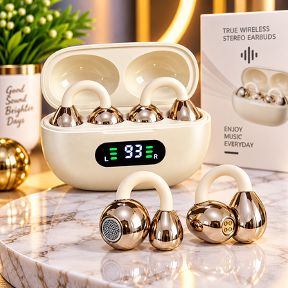 🎧 K01 Clip-On Open-Ear Wireless Earphones