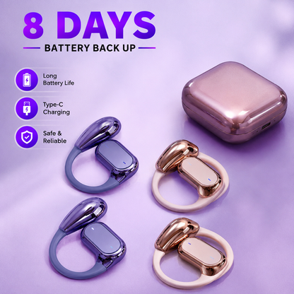 🎧 Q22 Wireless Clip Earbuds