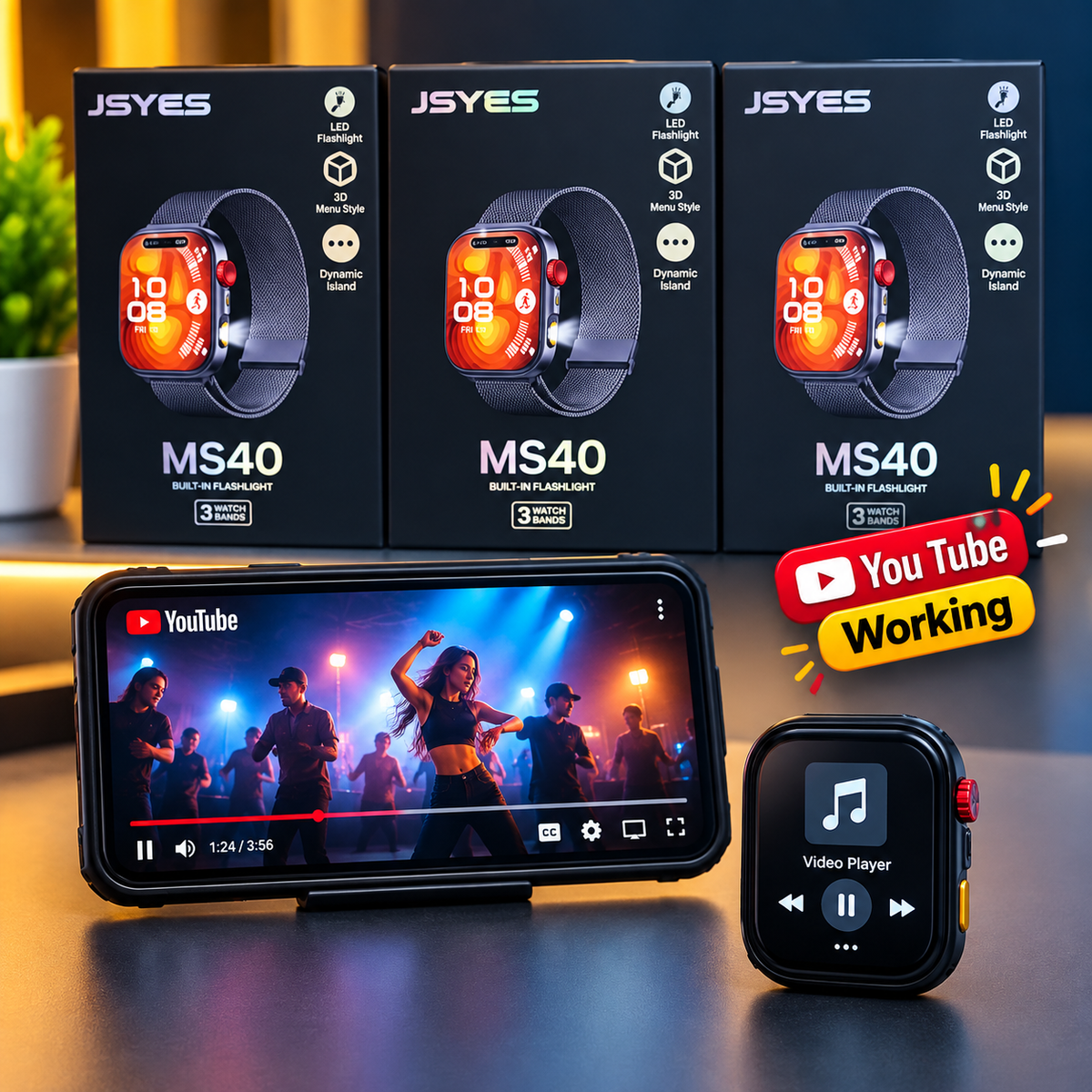 ⌚ JSYES MS40 SERIES 10 SMARTWATCH