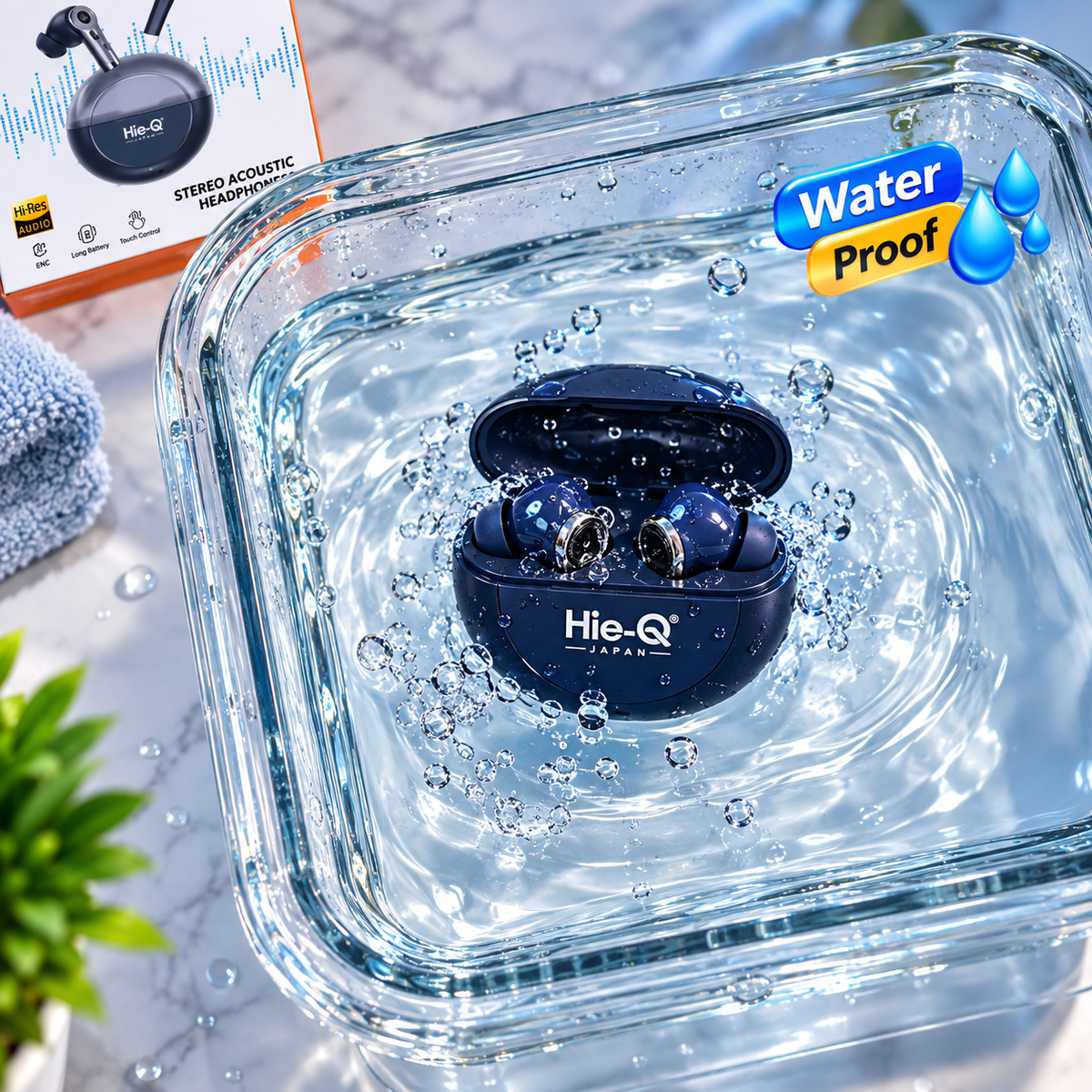 🎧 Hie-Q V90 JAPAN Wireless Earbuds
