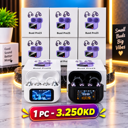 BUSD PRO23 – SMART LED CLIP BUDS