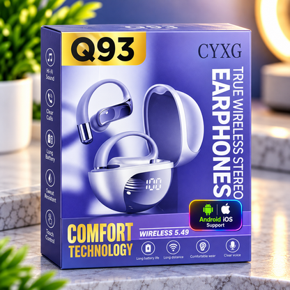 🎧 Q93 TRUE WIRELESS STEREO EARPHONES