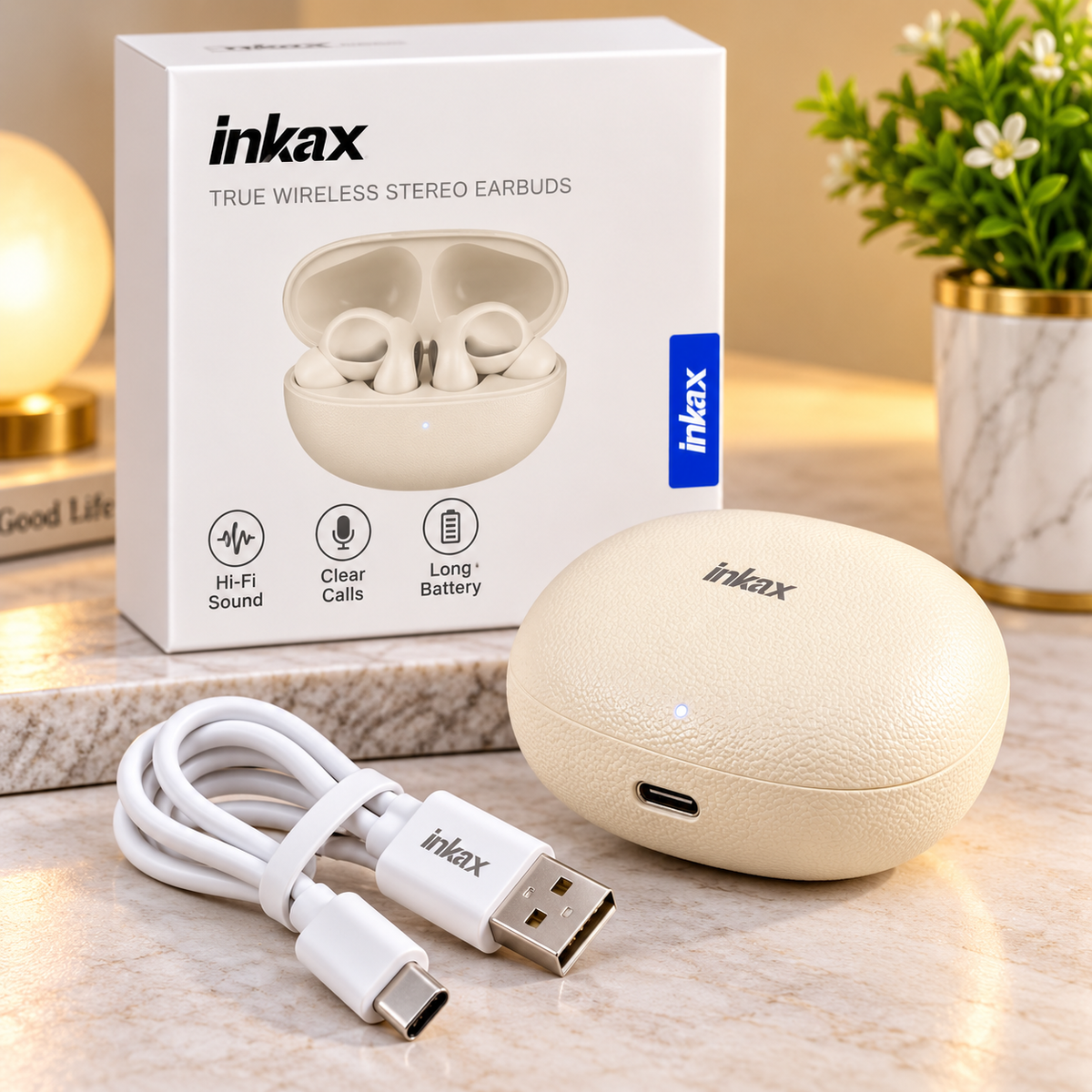 INKAX CLIP-02 – TRUE WIRELESS CLIP-ON EARBUDS