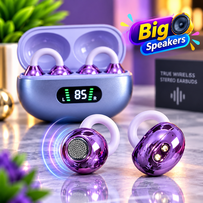 🎧 K01 Clip-On Open-Ear Wireless Earphones