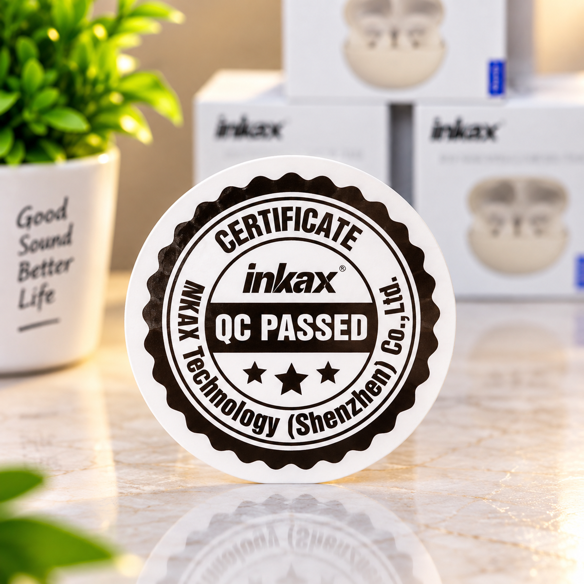 INKAX CLIP-02 – TRUE WIRELESS CLIP-ON EARBUDS
