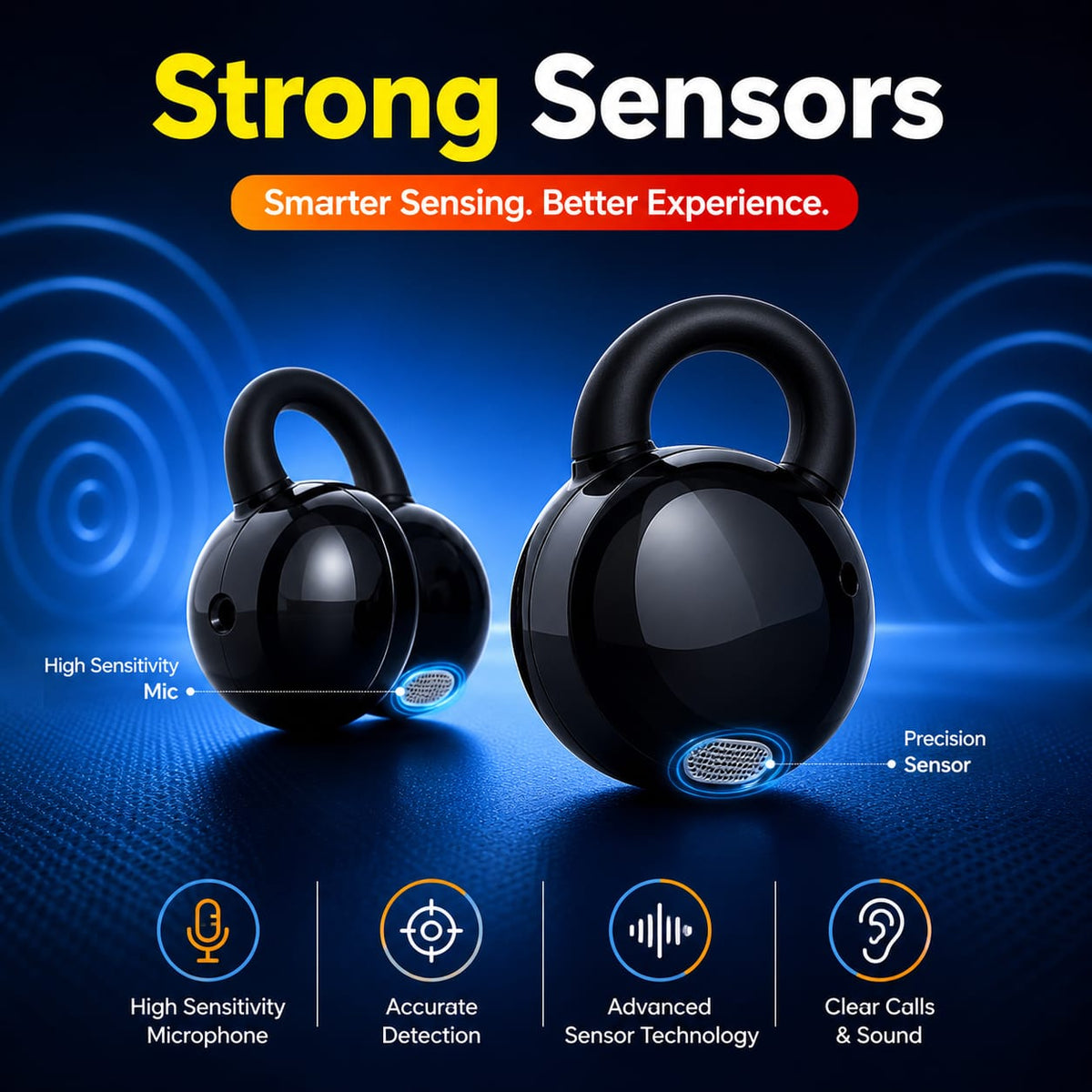 VIDVIE BT896 OWS WIRELESS EAR CLIP EARBUDS.